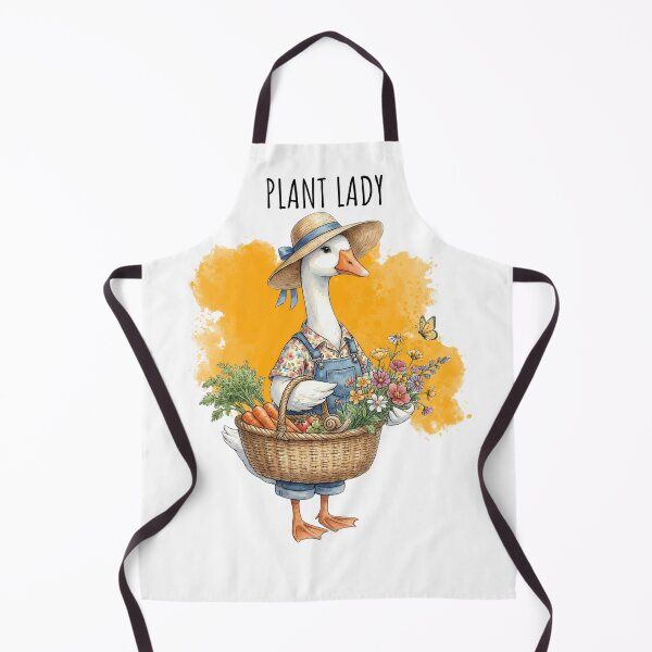 Item preview, Women's Cottagecore Goose Plant Lady Gardening Garden Lover designed and sold by MTJ-Mushrooms.