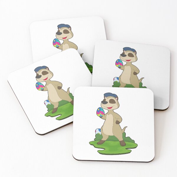 Item preview, Meerkat Easter Easter eggs designed and sold by Snabdesign84.