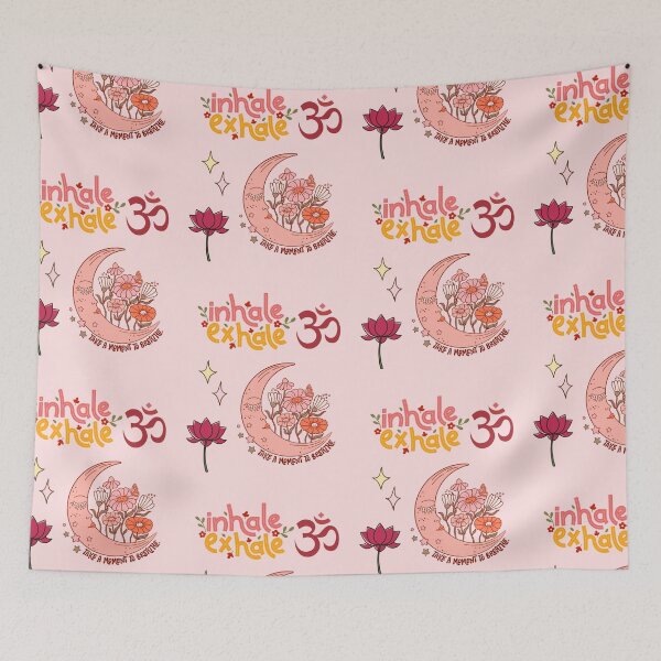 Item preview, Inhale Exhale – Mindfulness & Spiritual Design designed and sold by Nubesss.