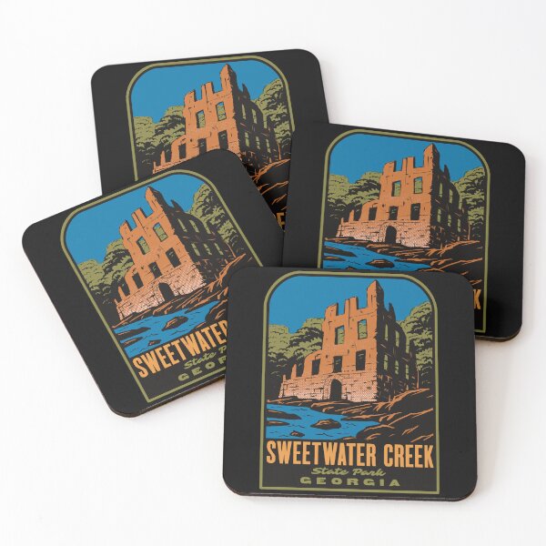 Item preview, Sweetwater Creek State Park Georgia Retro designed and sold by HalpinDesign.