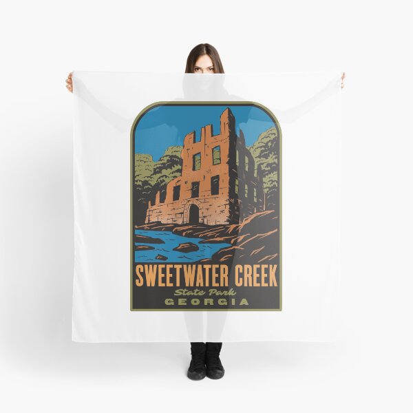 Item preview, Sweetwater Creek State Park Georgia Retro designed and sold by HalpinDesign.
