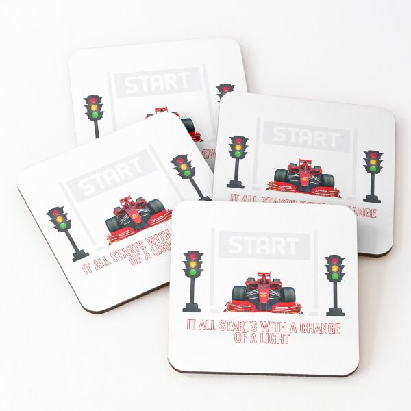 Item preview, F1 Start Line Graphic – “It All Starts with a Change of a Light” designed and sold by ShadeScapeArt.