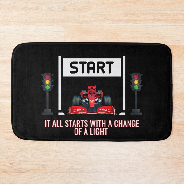 Item preview, F1 Start Line Graphic – “It All Starts with a Change of a Light” designed and sold by ShadeScapeArt.