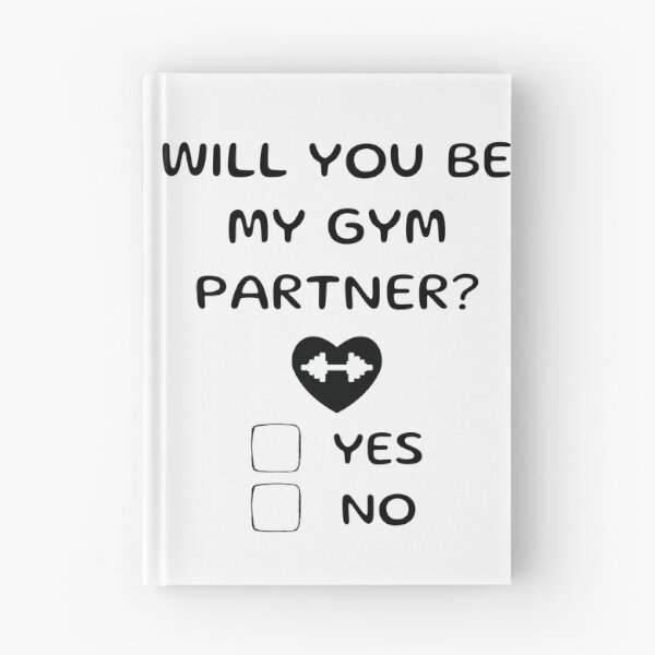 Item preview, Will you be my gym partner? designed and sold by BlissThreads.