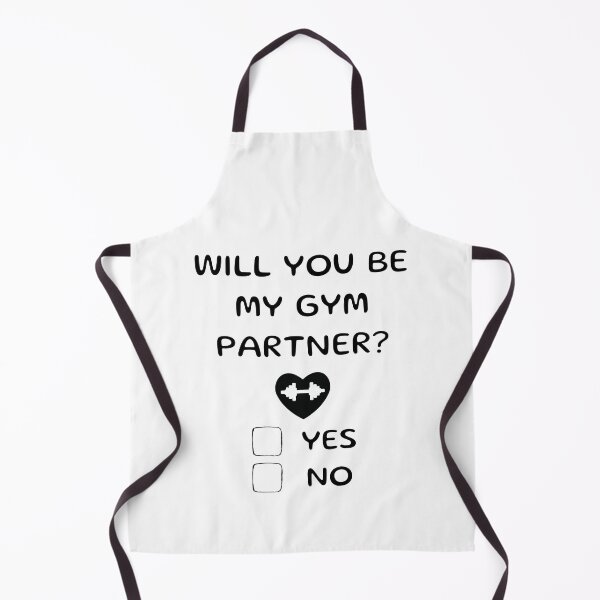 Item preview, Will you be my gym partner? designed and sold by BlissThreads.