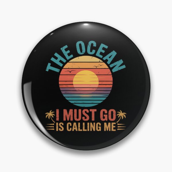 Item preview, the ocean is calling me I must go sunset  designed and sold by joyouartArt.