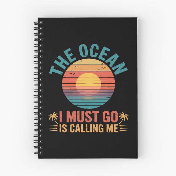 Item preview, the ocean is calling me I must go sunset  designed and sold by joyouartArt.
