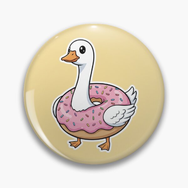 Item preview, Kawaii Donut Goose - Anime Glazed Goose designed and sold by FRADEX STORE.
