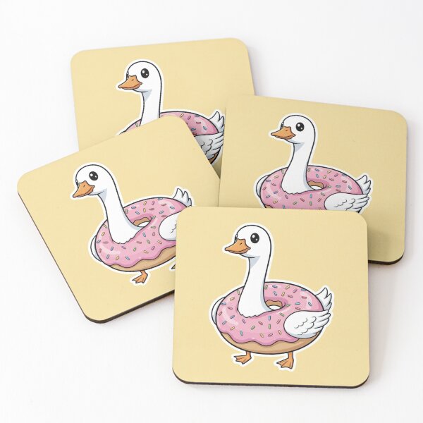 Item preview, Kawaii Donut Goose - Anime Glazed Goose designed and sold by FRADEX STORE.