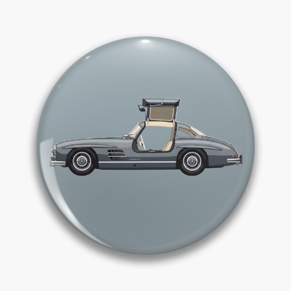 Item preview, Mercedes 300SL Gullwing Poster – Iconic Classic Luxury Car Gift designed and sold by Motorline44.