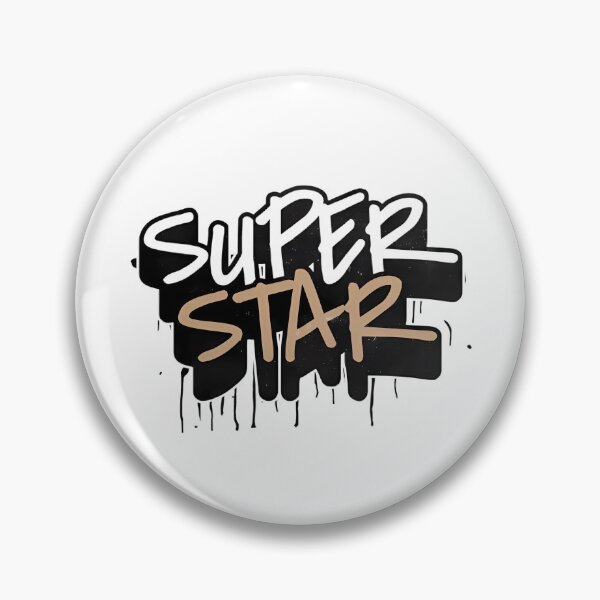 Artikelvorschau, Super Star Graffiti-Typografie – Drip Street Art Textdesign entworfen und verkauft von SoftMintDesigns.