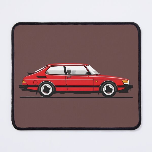 Item preview, Saab 900 Turbo Classic Poster – Scandinavian Icon Car Gift designed and sold by Motorline44.