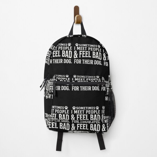 Item preview, Sometimes I Meet People Feel Bad designed and sold by FreshVibe Prints.
