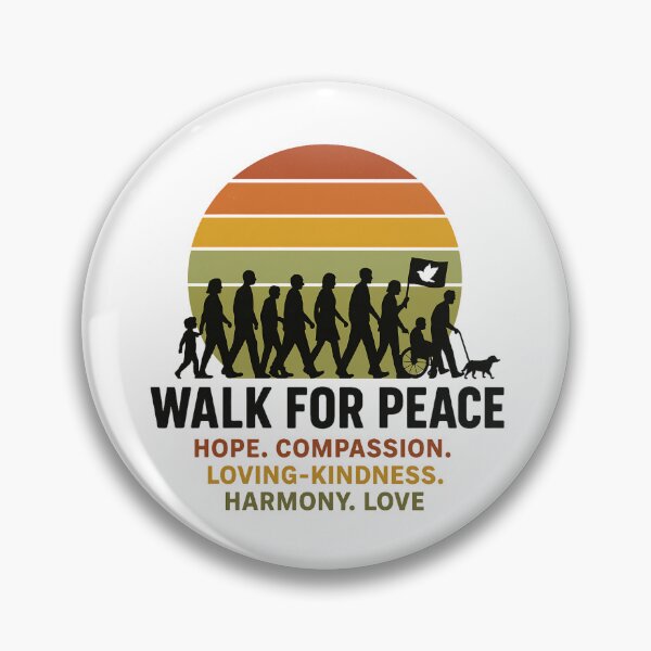 Item preview, Walk for Peace - Buddhist Monks Compassion designed and sold by ZBIFBOUETLA.
