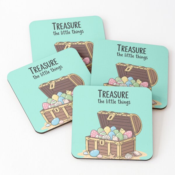 Item preview, Treasure the Little Things – Easter Treasure Chest Illustration designed and sold by Sea Gem.