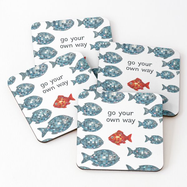 Item preview, Go Your Own Way Disco Fish designed and sold by NocturnalSlashie.