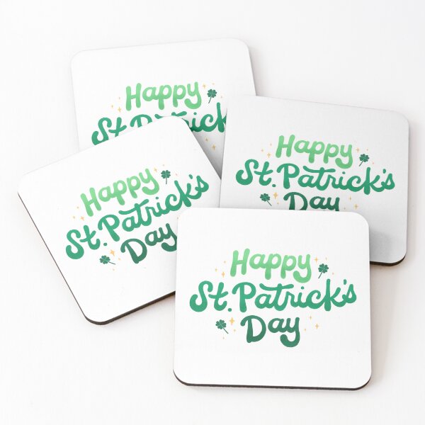 Item preview, Happy St. Patrick’s Day | Green Hand Lettering designed and sold by Hydravisions.