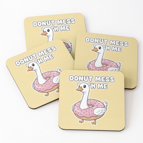 Item preview, Kawaii Donut Goose - Anime Glazed Goose designed and sold by FRADEX STORE.