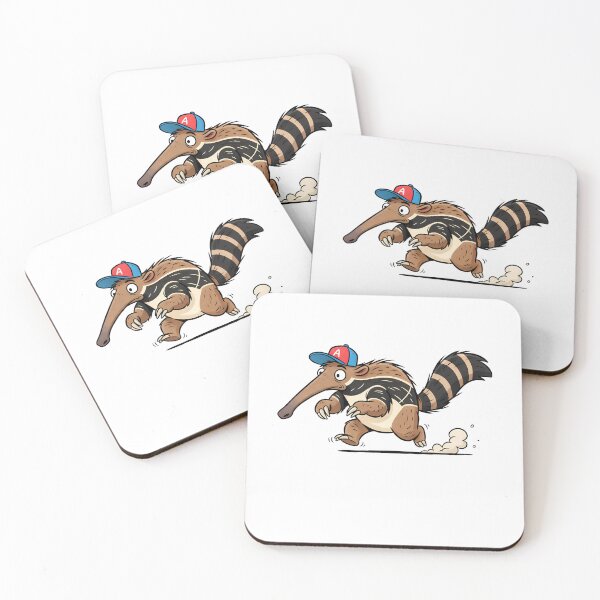 Item preview, Running Anteater Baseball Cap Cartoon designed and sold by k3rstman1.