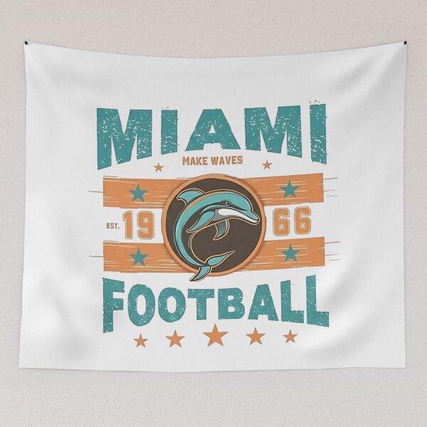 Item preview, Miami Dolphins designed and sold by ethancolestudio.