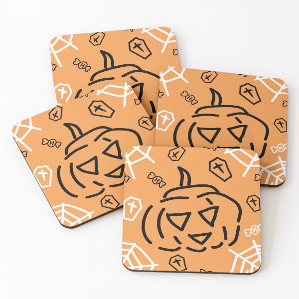 Item preview, Cutie Halloween Pumpkin Jack O'Lantern designed and sold by Chercheryellow.