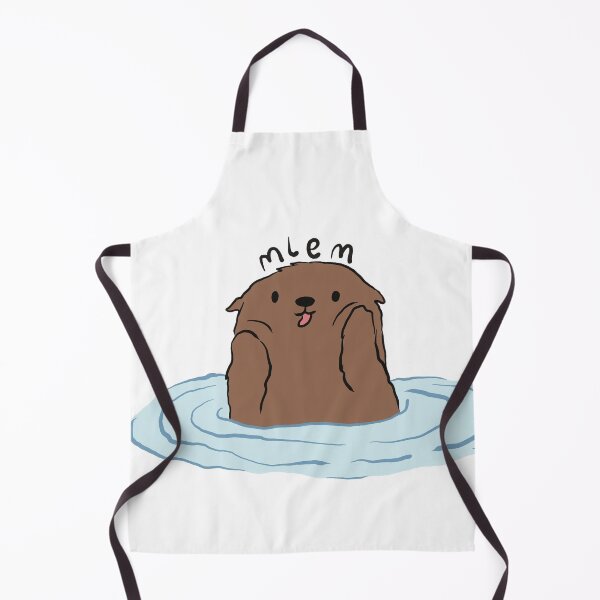 Item preview, Mlem otter - cute mleming animals designed and sold by aziza-doodles.