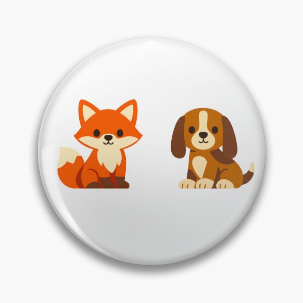 Item preview, Fox and Hound, Copper and Todd like stickers simple, cute designed and sold by cassie-davidson.