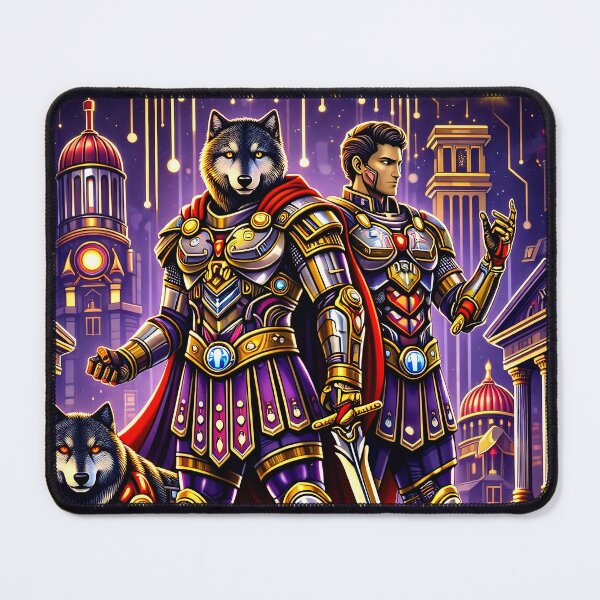 Item preview, Romulus & Remus – Future of Rome Art designed and sold by EASNFTCOL.