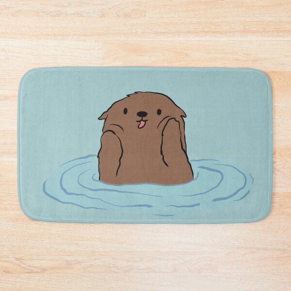 Item preview, Mlem otter - cute silly animals designed and sold by aziza-doodles.