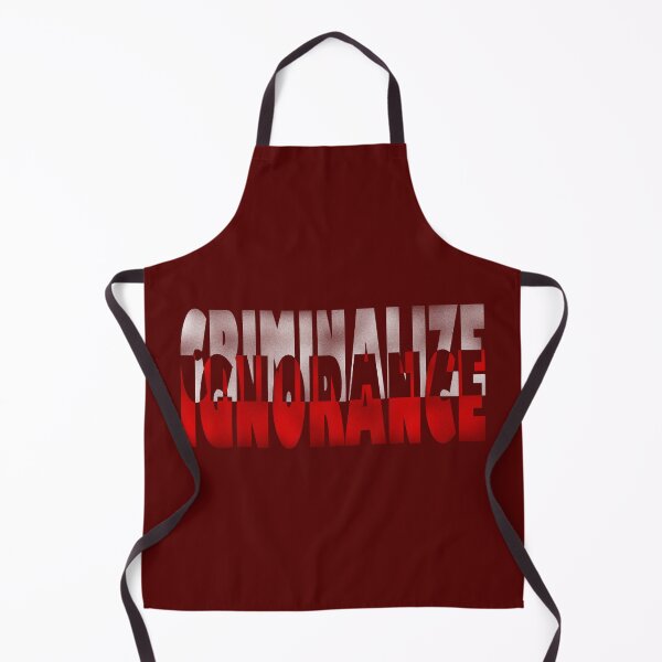 Item preview, Criminalize ignorance designed and sold by BeJahMan.