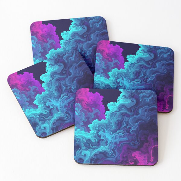 Item preview, Neon Cosmic Currents designed and sold by ArtCraftLab.