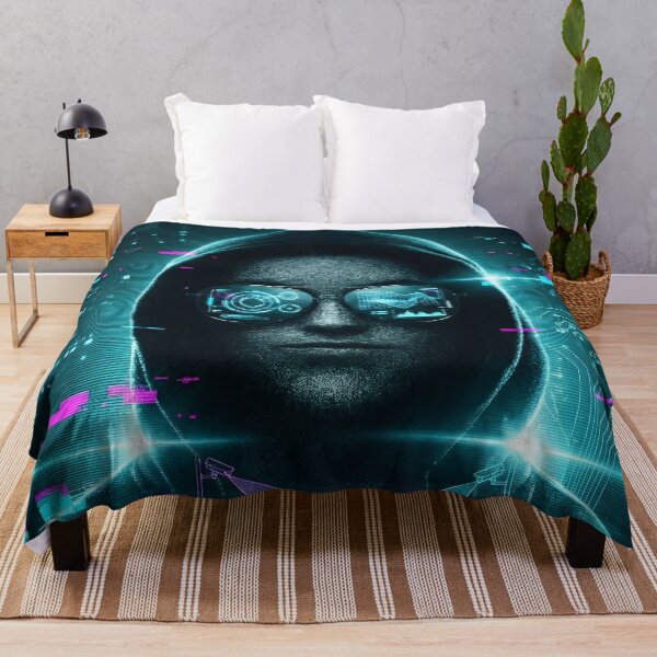 Item preview, Cyberpunk Hacker Glitch HUD Aesthetic 2026 designed and sold by MarCinu Art.
