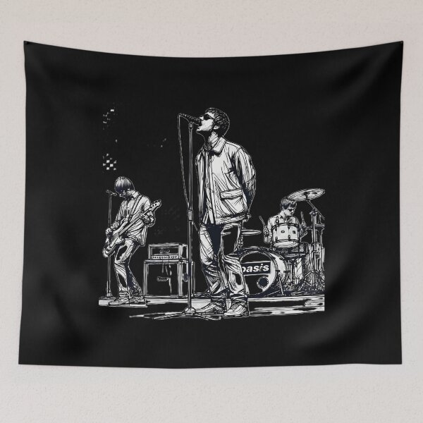 Item preview, Oasis Performing  Britpop Band  designed and sold by faithsunflower.
