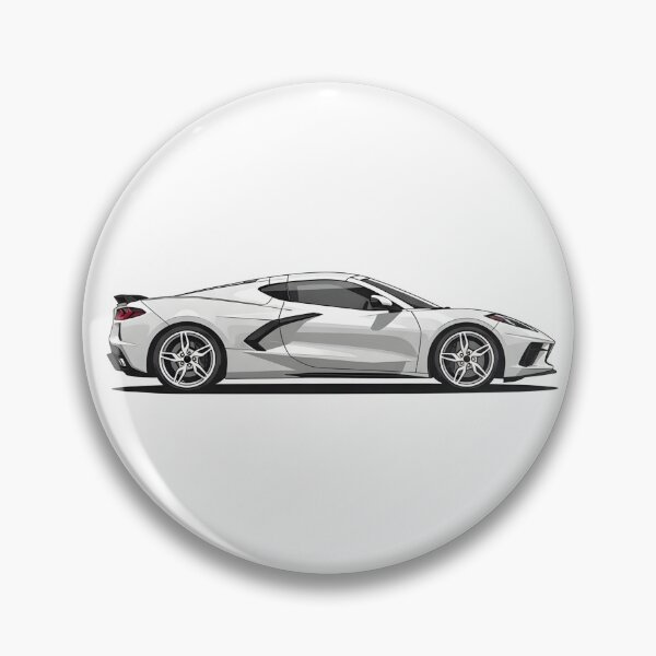 Item preview, Corvette C8 Poster – Mid Engine American Supercar Gift designed and sold by Motorline44.