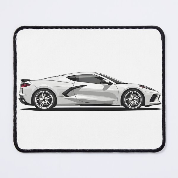 Item preview, Corvette C8 Poster – Mid Engine American Supercar Gift designed and sold by Motorline44.