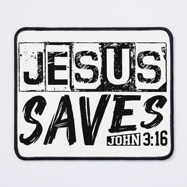 Item preview, Jesus Saves! designed and sold by fribabywonder.