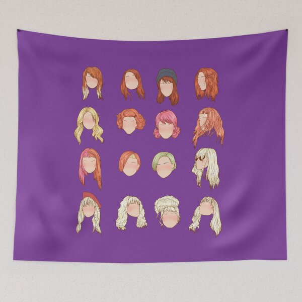 Item preview, hayley hairstyles designed and sold by ohnoballoons.