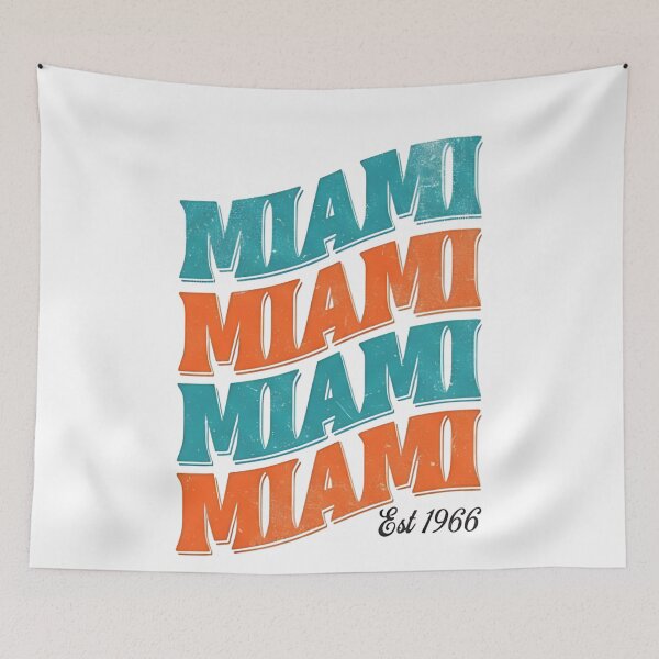 Item preview, Miami Dolphins designed and sold by ethancolestudio.