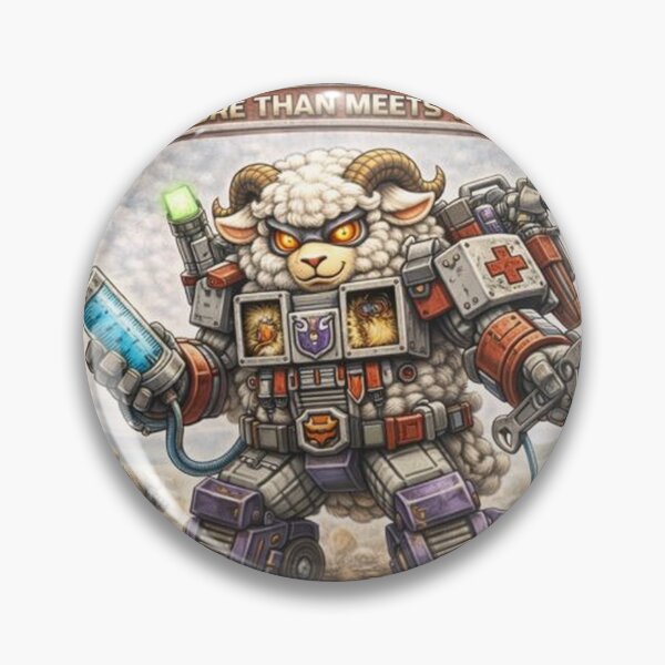 Item preview, MechaSheep: Ramchet (More Than Meets the Ewe) designed and sold by Thpoar.