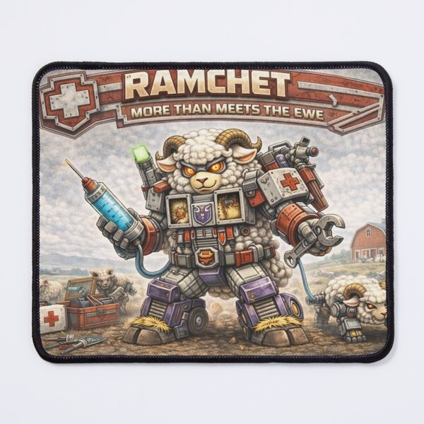 Item preview, MechaSheep: Ramchet (More Than Meets the Ewe) designed and sold by Thpoar.