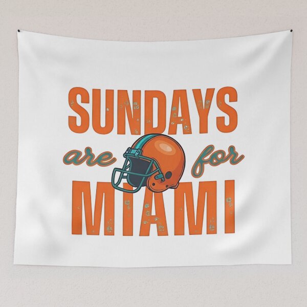 Item preview, Miami Dolphins designed and sold by ethancolestudio.