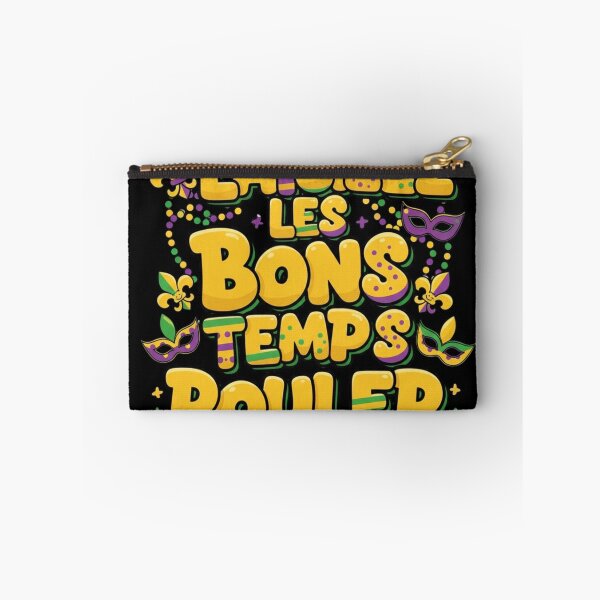Item preview, Laissez Les Bons Temps Rouler T-Shirt | Mardi Gras French Phrase Tee designed and sold by UnstuckAFStore.