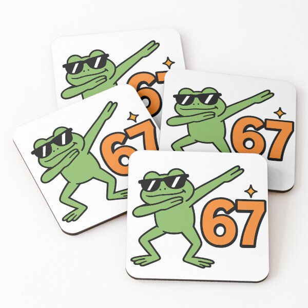 Item preview, Funny dabbing frog 67 - Cool Meme designed and sold by ZBIFBOUETLA.