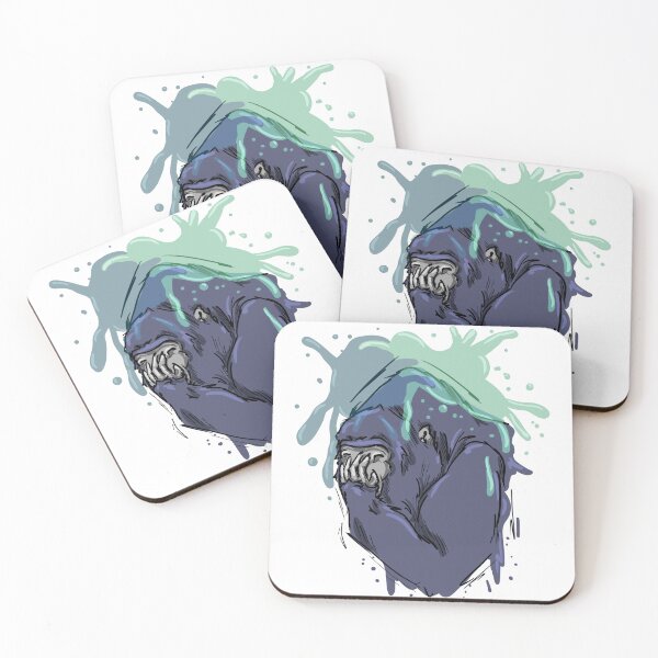 Item preview, Colorful abstract gorilla designed and sold by Antiope33.