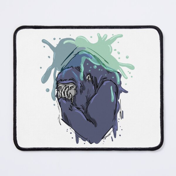 Item preview, Colorful abstract gorilla designed and sold by Antiope33.