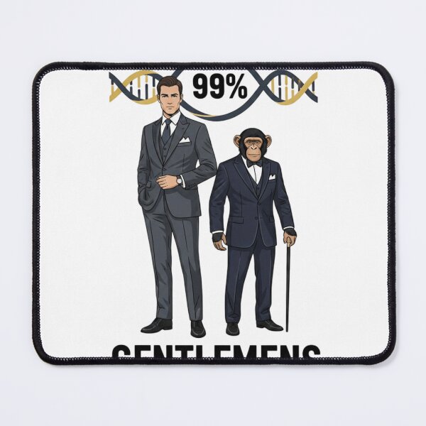 Item preview, Gentlemens DNA 99% – Funny Evolution Parody T-Shirt designed and sold by Imaginarium of Chaos falcon88 .