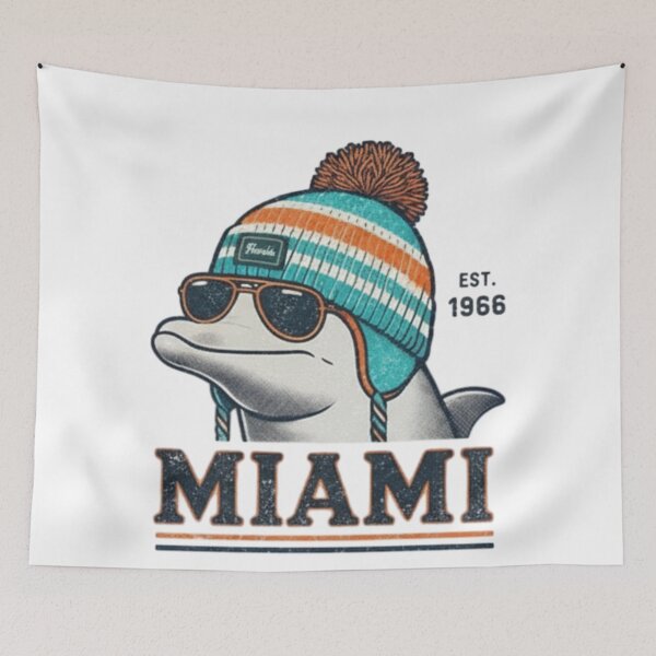 Item preview, Miami Dolphins designed and sold by ethancolestudio.