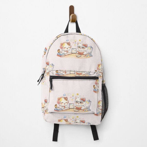 Item preview, Mochi & Lumi – Studying Together designed and sold by Mochi Studio.