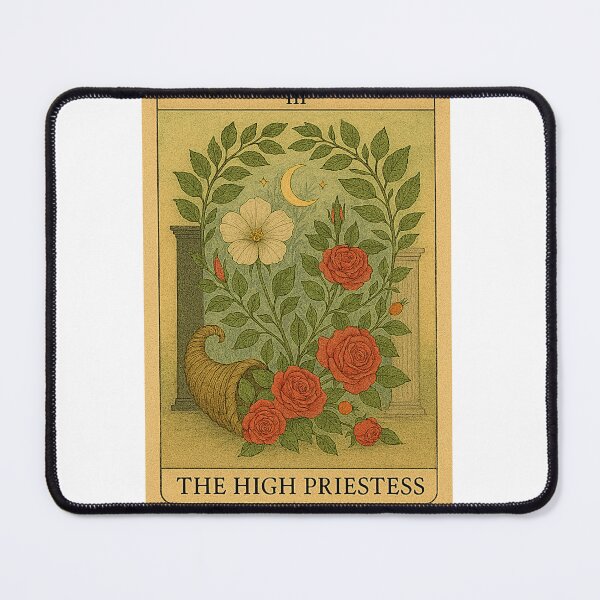 Item preview, III — The Empress + Rose — Botanical Arcana Tarot Art Print designed and sold by LuxuryApparels.