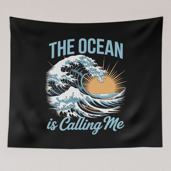 Item preview, The Ocean Is Calling Me Summer Vacation Ocean Lovers1  designed and sold by joyouartArt.